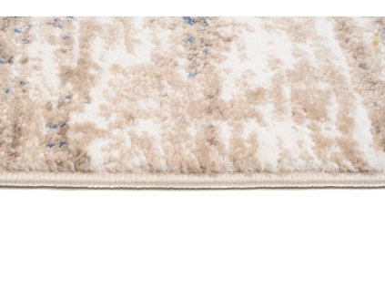 Kusový koberec D158M biely/DARK modrý ASTHANE (Rozmer 80x150)