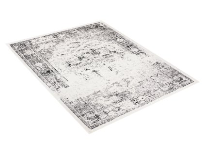 Kusový koberec 3467A krémový / D.sivý GRACE (Rozmer 80x150)