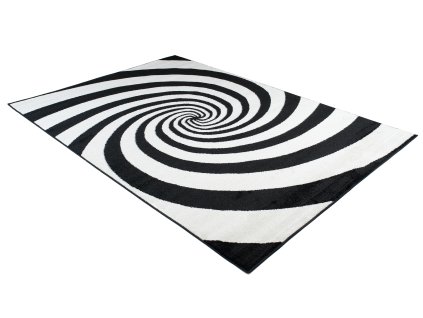Kusový koberec Z036A biely HIPNOTIZE O0X (Rozmer 160x230)