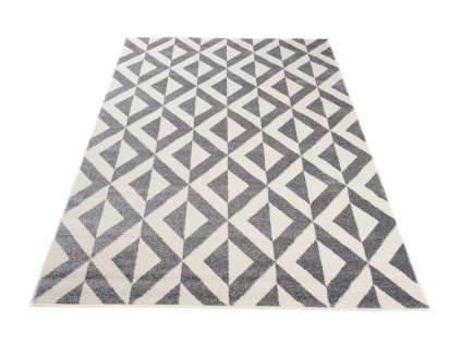 Kusový koberec T416C biely MAROKO O0X (Rozmer 300x400)