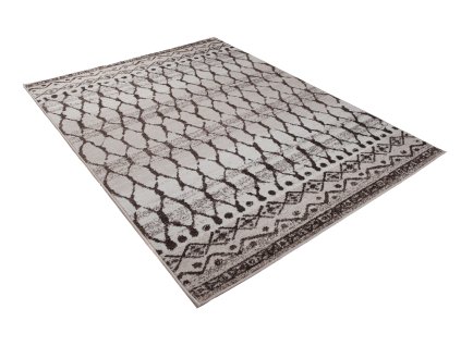 Kusový koberec H071A biely SARI BRH (Rozmer 60x100)