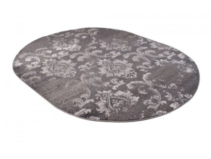 Kusový koberec H076A antracitový SARI OV BSF (Rozmer 120x170)