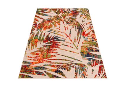 Kusový koberec EC66A krémový AVENTURA FVP (Rozmer 80x200)