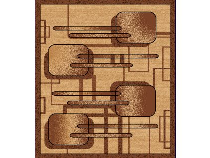 Kusový koberec A403A hnedý ATLAS PP BGX (Rozmer 250x350)