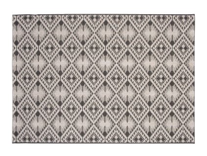 Kusový koberec 20589 čierny strieborný (Rozmer 60x110)
