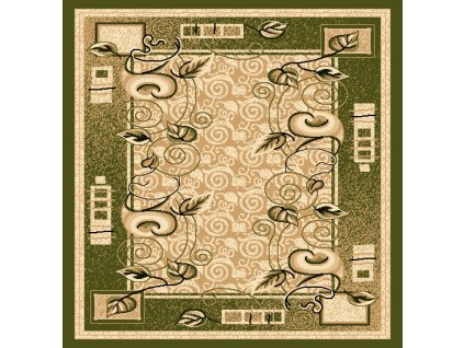 Kusový koberec E952A Z_zelený ATLAS PP BLX (Rozmer 300x400)