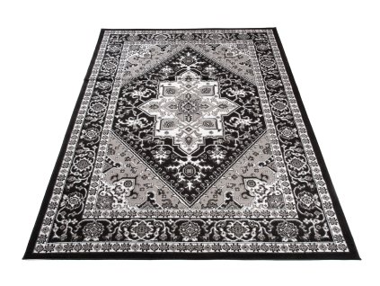 Kusový koberec L612C čierny EUFRAT ESM (Rozmer 200x300)