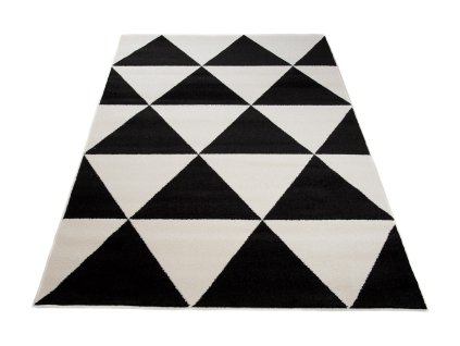 Kusový koberec T408A biely MAROKO O0X (Rozmer 240x330)