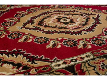 Kusový koberec 4493A červený ATLAS PP (Rozmer 60x100)