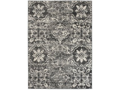 Kusový koberec Z555A čierny ETHNO B1X (Rozmer 160x220)