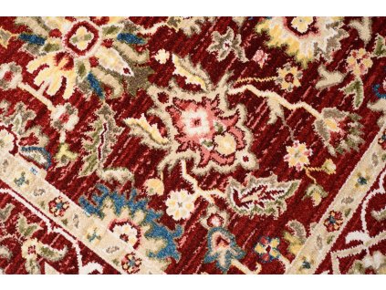 Kusový koberec EE58B červený RIVOLI FPH (Rozmer 240x330)