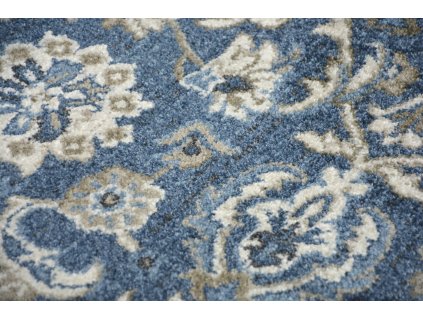 Kusový koberec TIBET H475C DARK modrý CRV (Rozmer 160x230)