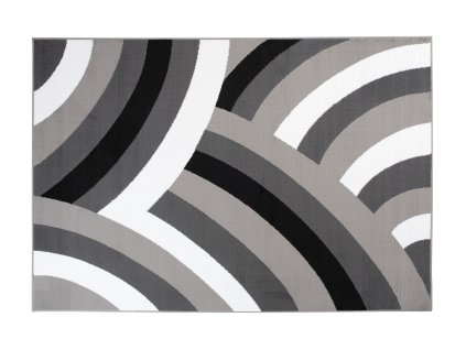 Kusový koberec T964A sivý CHEAP PP CRM (Rozmer 200x300)