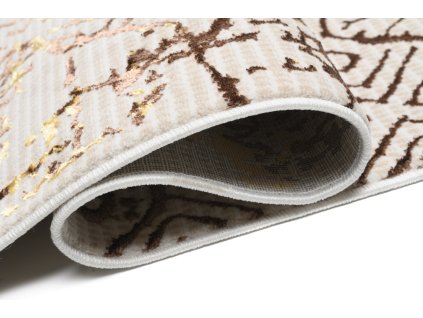 Kusový koberec MZ28E SHRNIK krémový GOLDEN HBJ (Rozmer 200x300)