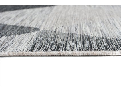 Kusový koberec 21132 Silver čierny/sivohnedý DY. TERAZZA (Rozmer 80x150)