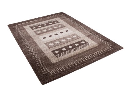 Kusový koberec K189A DARK béžový SARI 3UX (Rozmer 240x330)