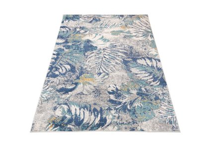 Kusový koberec G059A biely/DARK modrý DENVER FAA (Rozmer 300x400)