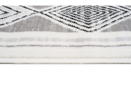 Kusový koberec 6340A krémový / L.sivý GRACE (Rozmer 80x150)