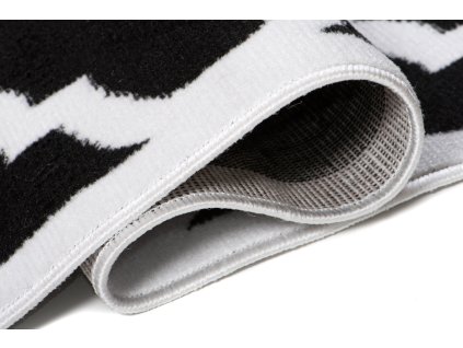 Kusový koberec DA59A čierny GALA ESM (Rozmer 140x200)