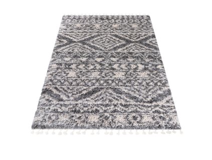 Kusový koberec FN46A DARK sivý AZTEC EJF (Rozmer 200x300)