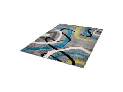 Kusový koberec 3465A sivý SUMATRA (Rozmer 80x150)