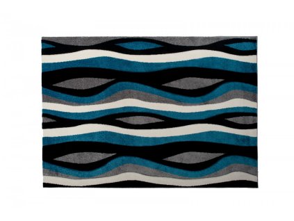 Kusový koberec C298C čierny SUMATRA (Rozmer 80x150)