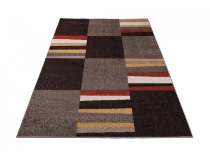 Kusový koberec H098C DARK hnedý JAWA BQZ (Rozmer 140x190)
