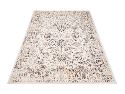 Kusový koberec MZ45J SHRNIK krémový GOLDEN HBJ (Rozmer 200x300)