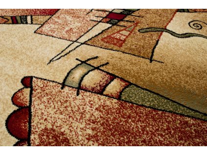 Kusový koberec 5069A krémový DORIAN OV (Rozmer 190x270)