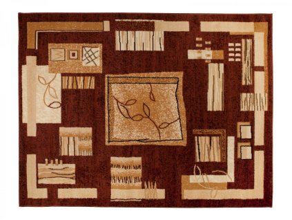 Kusový koberec 5067D hnedý ATLAS PP (Rozmer 200x300)