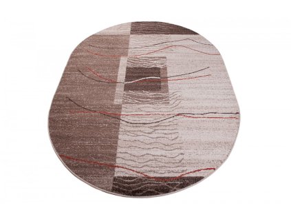 Kusový koberec H090B krémový SARI OV BRH (Rozmer 120x170)