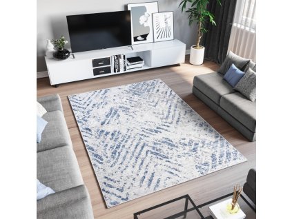 Kusový koberec Q178A LIGHT sivý SKY EZM (Rozmer 200x300)