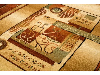 Kusový koberec 3734A hnedý DORIAN (Rozmer 160x220)