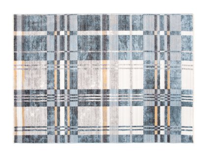 Kusový koberec 3545B D.modrý / L.modrý MYSTIC (Rozmer 160x240)