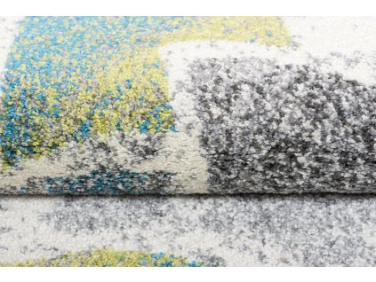 Kusový koberec E316C biely JAWA O2X (Rozmer 80x150)