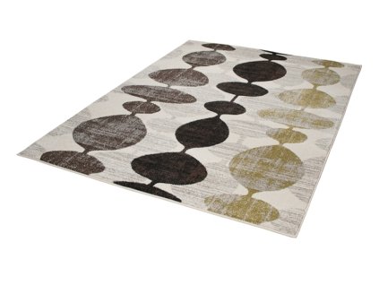 Kusový koberec E319B biely JAWA AMH (Rozmer 240x330)