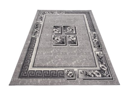 Kusový koberec 4489C sivý CHEAP PP CRM (Rozmer 60x100)