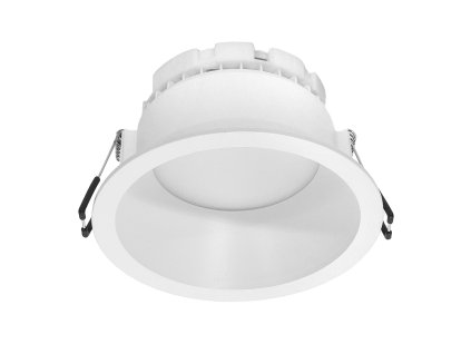 Biele zapustené svietidlo GX53 RIGA KJ2113
