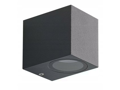 lampa elewacyjna led kinkiet ogrodowy oprawa 1xgu10 superled ip54 czarny 1 big