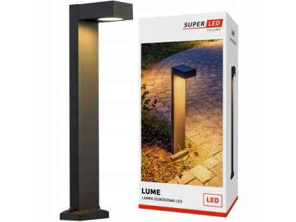 lampa ogrodowa stojaca led 11w slupek ogrodowy 75 cm premium big
