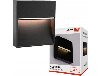 kinkiet lampa zewnetrzna elewacyjna schodowa 5w 550 lm 4000k superled big