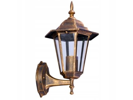 kinkiet ogrodowy lampa elewacyjna e27 led retro latarnia superled big