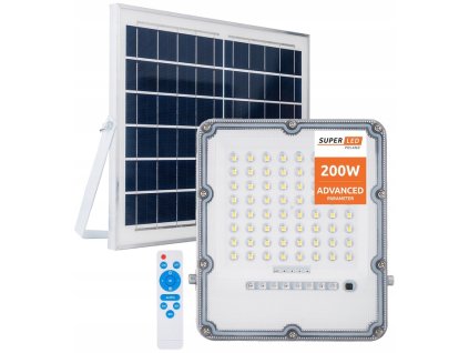 naswietlacz halogen led solarny 200w z czujnikiem lampa solarna superled big