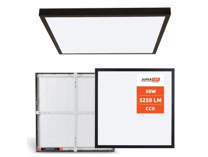 panel led natynkowy 50w 5250lm 60x60cm plafon lampa mocna big