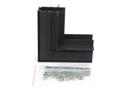 Magnetický stropný/stenový konektor LL-20D ZJ 90 čierny