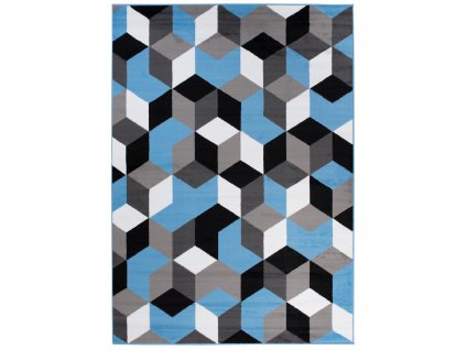 Koberec MAYA Q545A modrý (Rozmery 80x150)