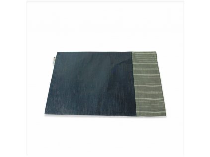DECOREUM Hnedá podložka na stôl s ozdobnými flitrami 32x45 cm polyester
