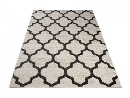 Kusový koberec K082B biely MAROKO BSF (Rozmer 116x168)