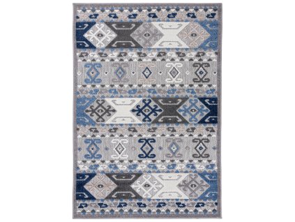 Kusový koberec ED45A sivý AVENTURA FEA (Rozmer 80x200)