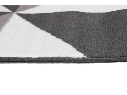 Kusový koberec Z902E DARK sivý MAYA PP ESM (Rozmer 160x230)